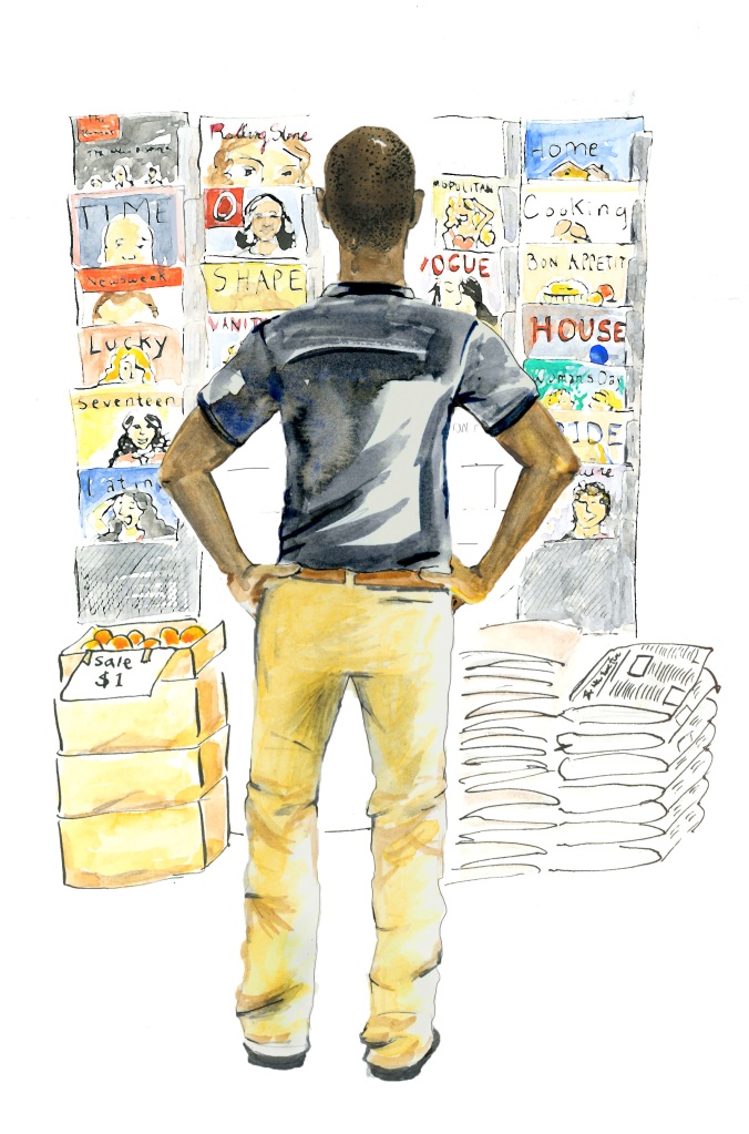 Illustration for The New York Review of Magazines (Spring/Summer 2012)